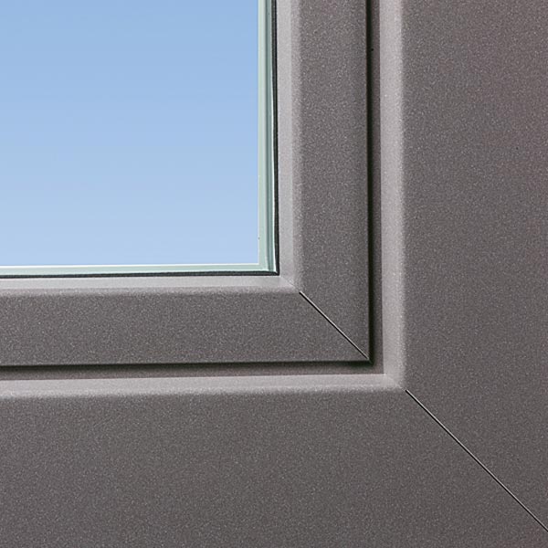 Stalforstarkta PVC TWINSET 5000ED fönster